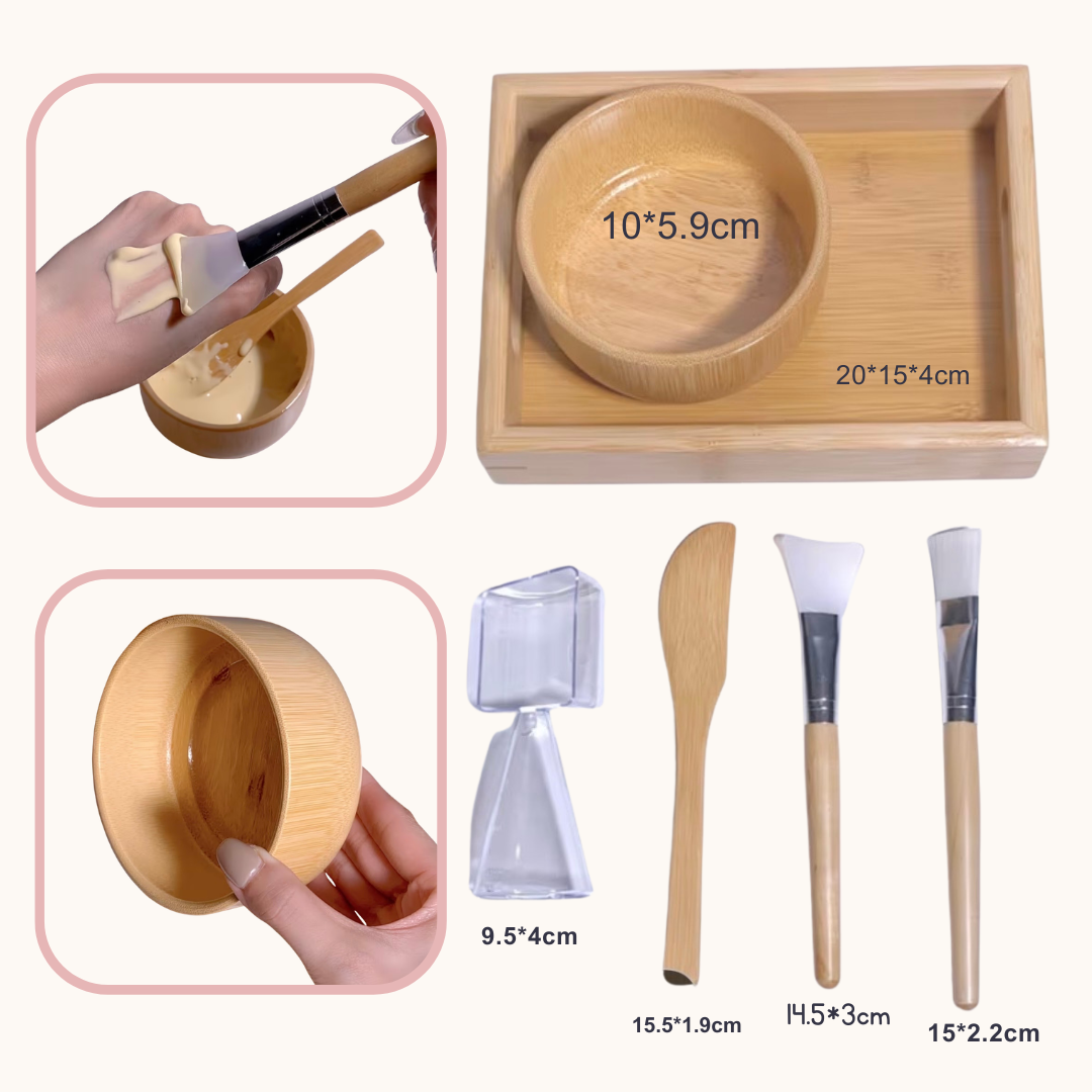 Set  Creazione maschere corpo-Viso-Capelli 5 pezzi
