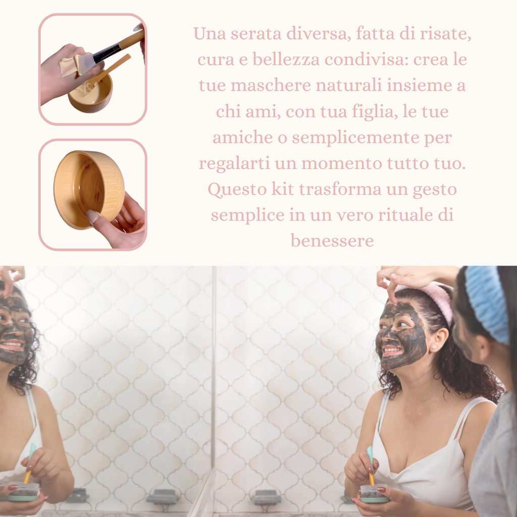 Set  Creazione maschere corpo-Viso 11 pezzi